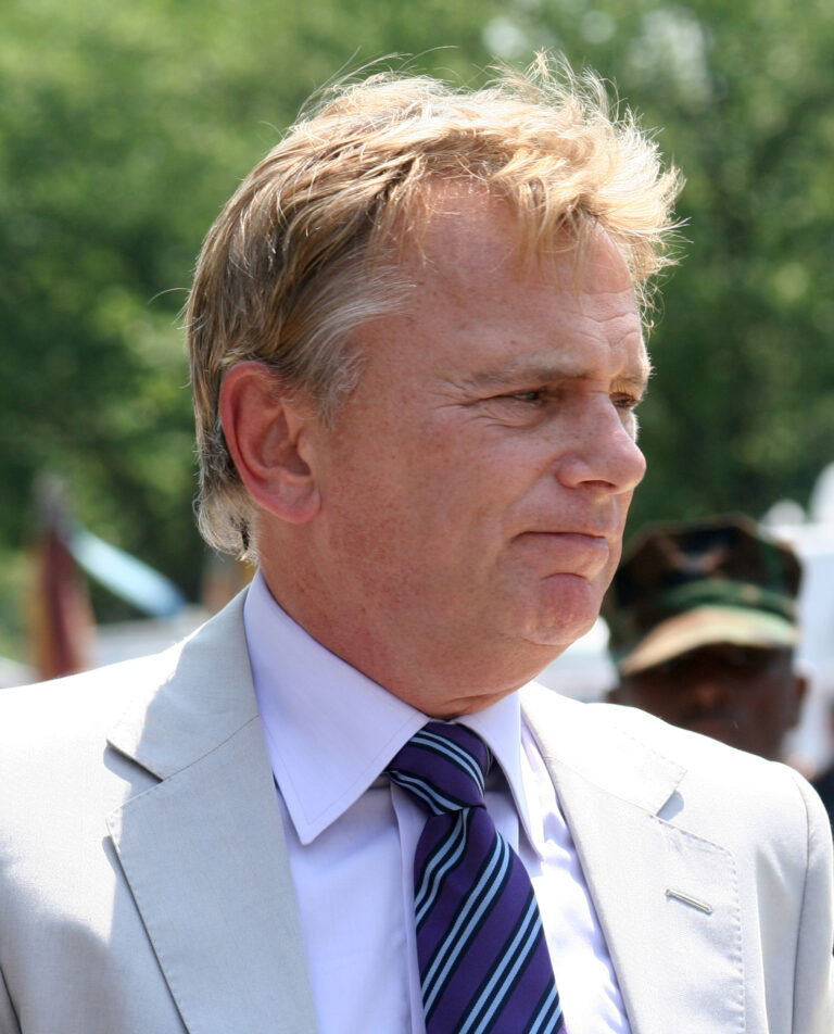 pat sajak — editorial portrait