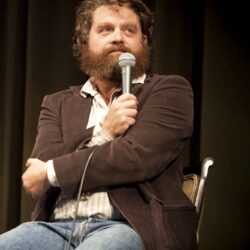 Zach Galifianakis — editorial portrait