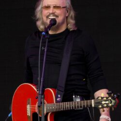 Barry Gibb — editorial portrait