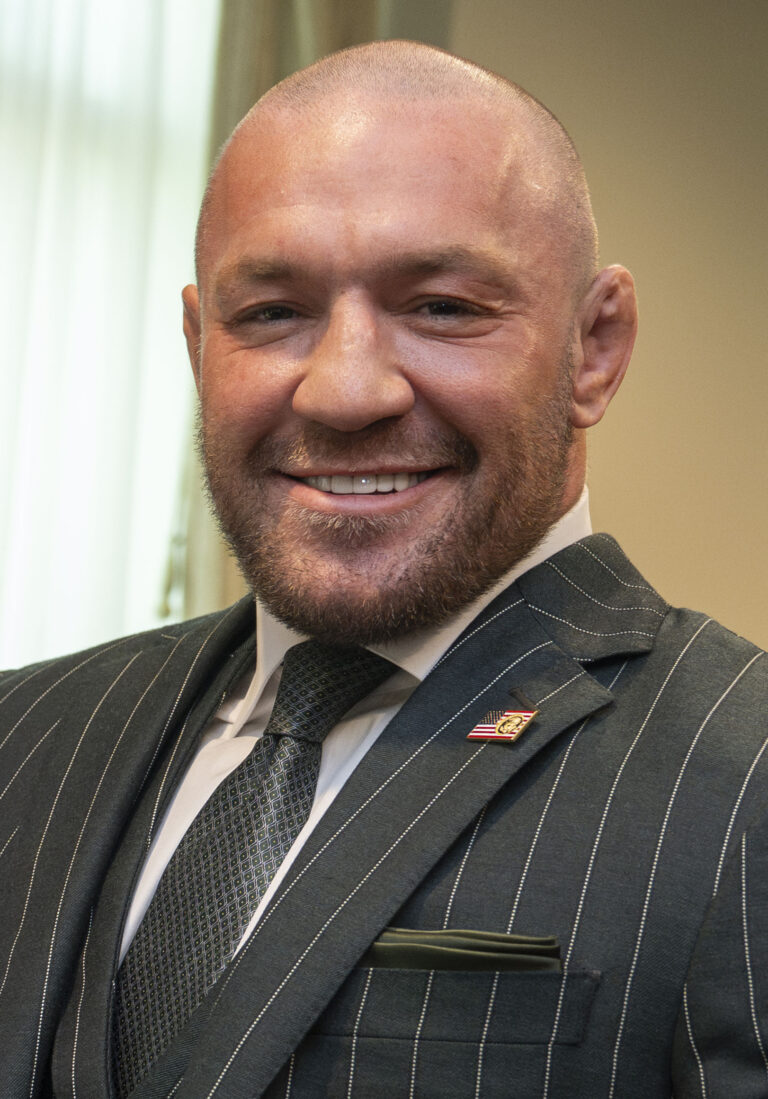 conor mcgregor at the pentagon in march 2025