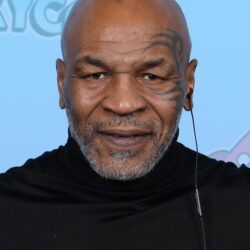 Mike Tyson at GalaxyCon Columbus in 2023