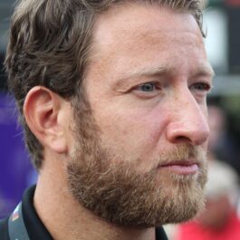 Dave Portnoy at Bristol Motor Speedway in August 2019