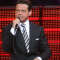 Luis Miguel singing at Broomfield Events Center on October 2, 2008