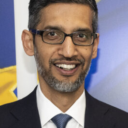 Sundar Pichai — editorial portrait