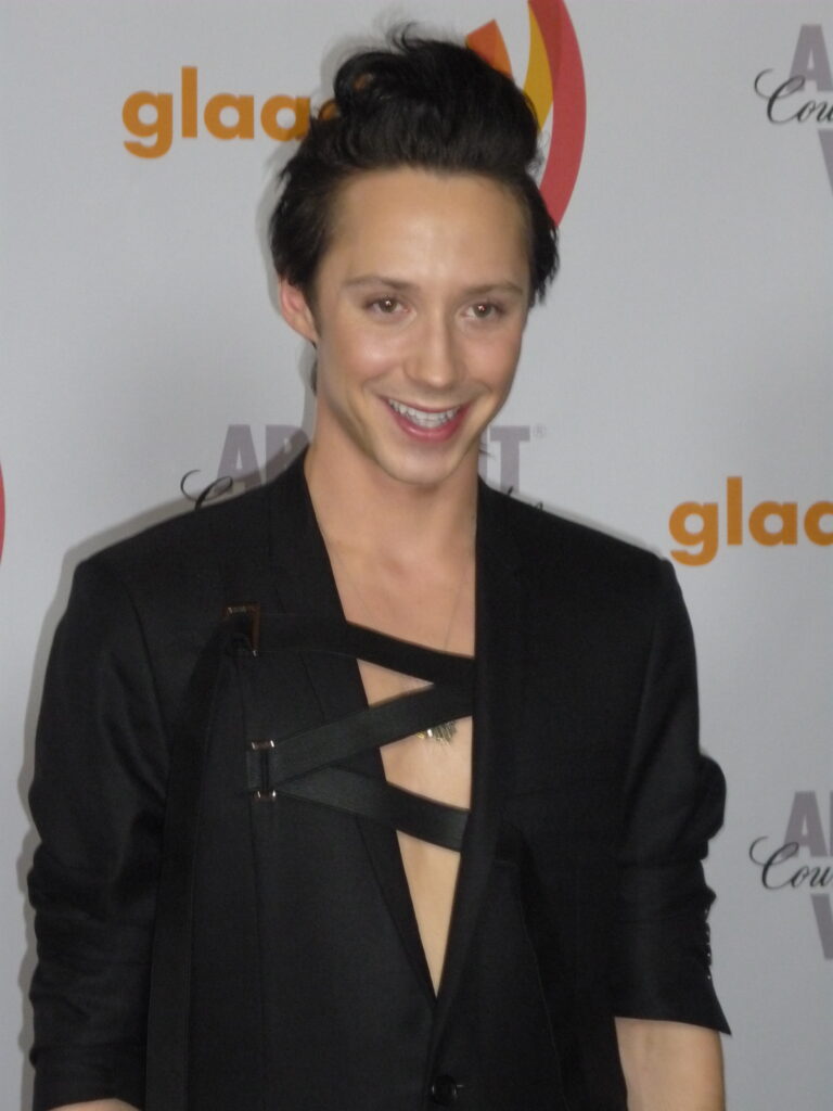 johnny weir — editorial portrait