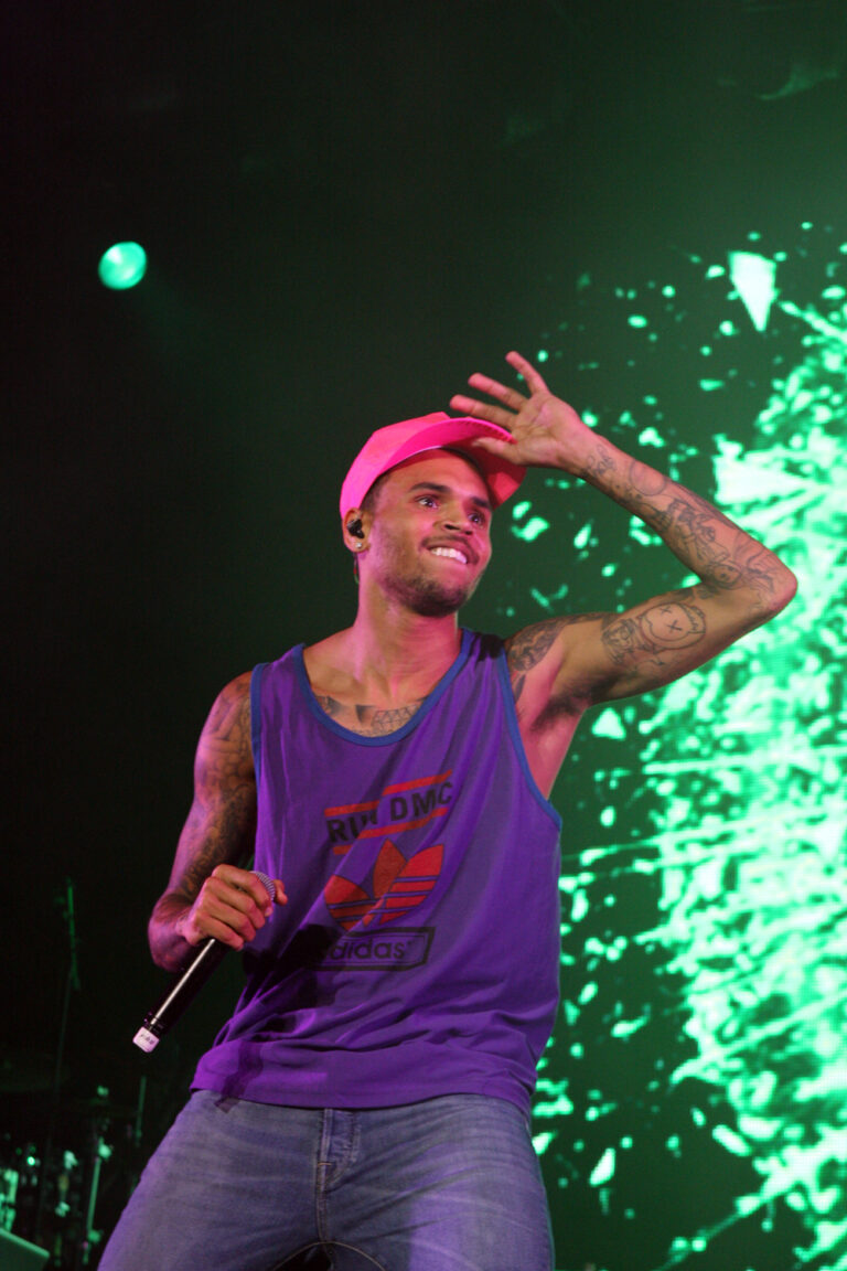 chris brown — editorial portrait