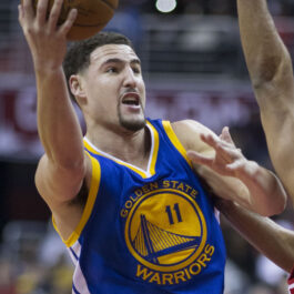 Klay Thompson — editorial portrait
