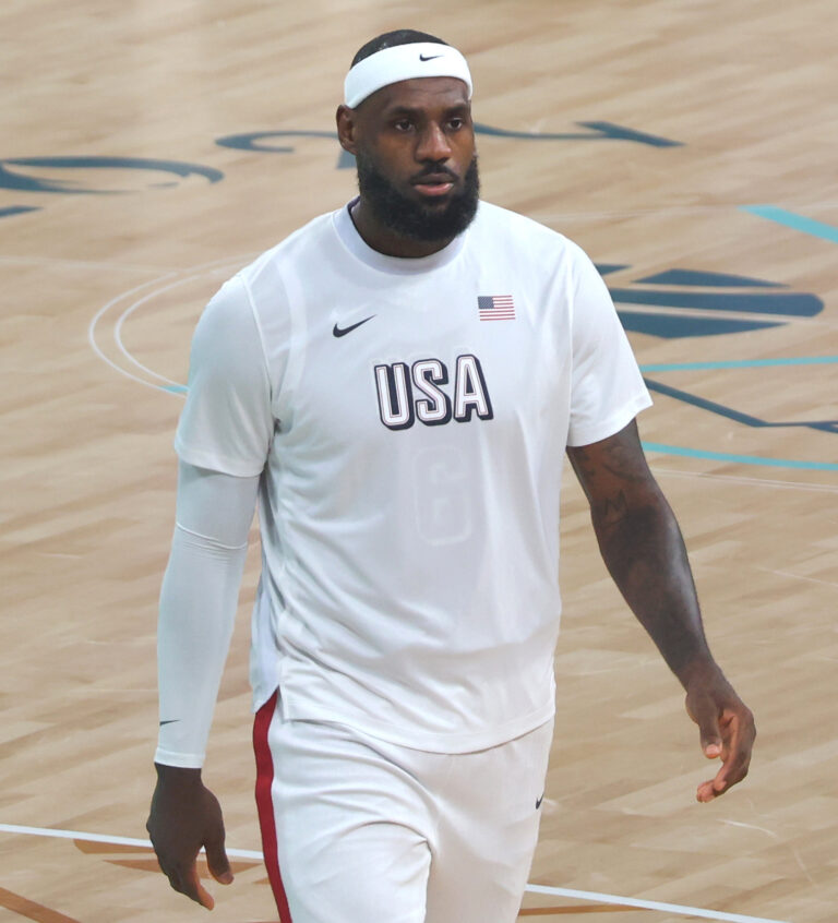 lebron james — editorial portrait