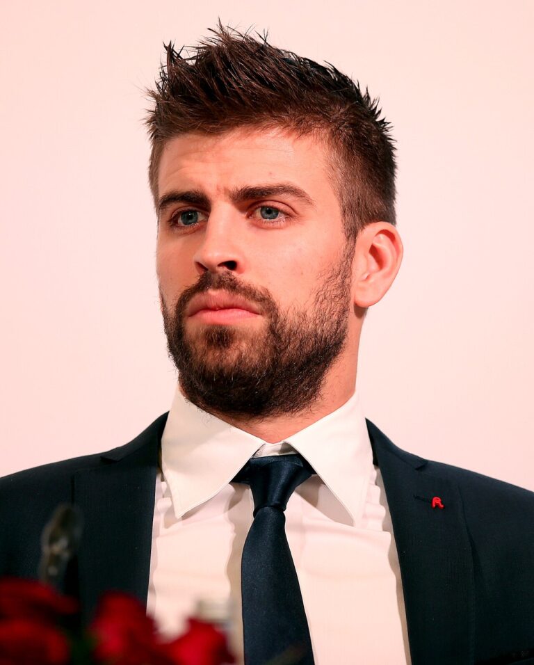gerard piqué — editorial portrait
