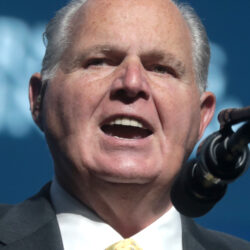 Rush Limbaugh — editorial portrait