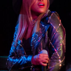 Eve performing at The Roxy during the Lip Lock Tour in 2013
