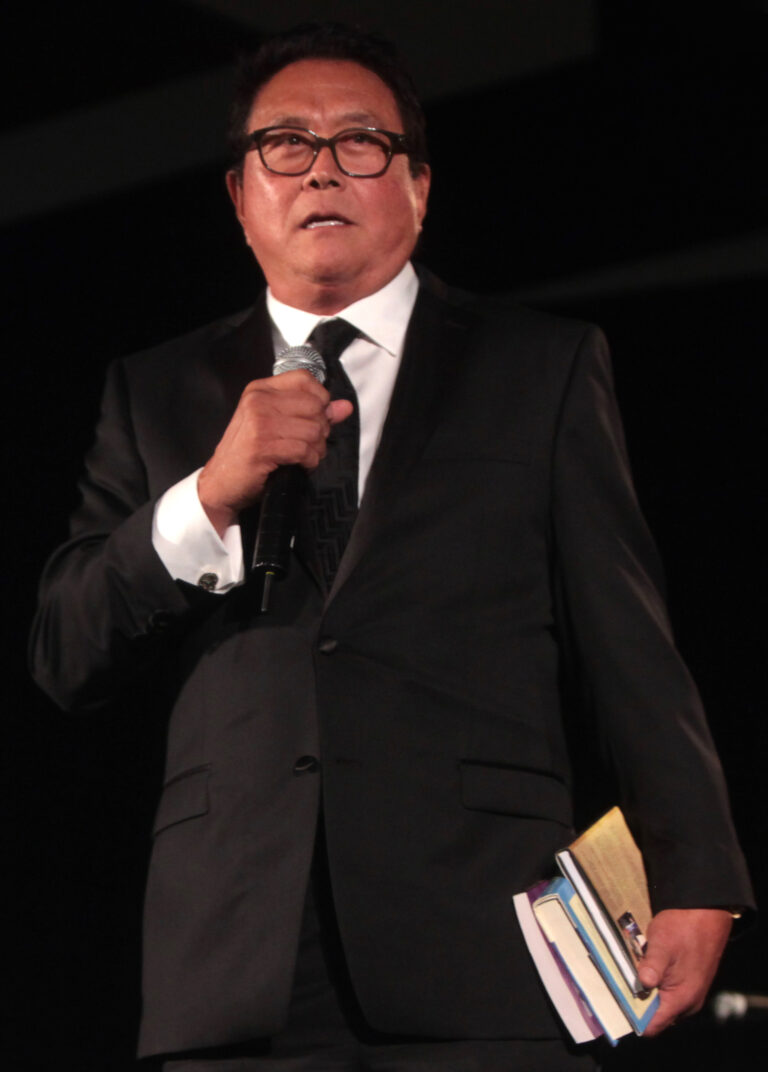 robert kiyosaki — editorial portrait