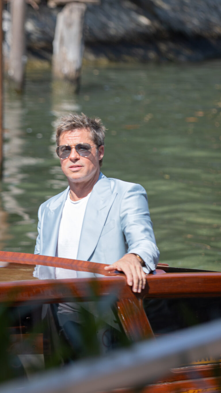 brad pitt — editorial portrait