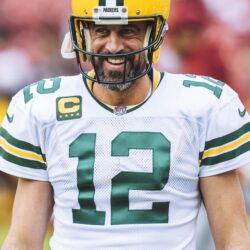 Aaron Rodgers — editorial portrait