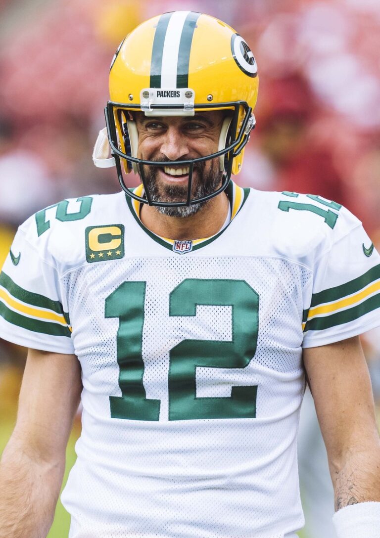 aaron rodgers — editorial portrait
