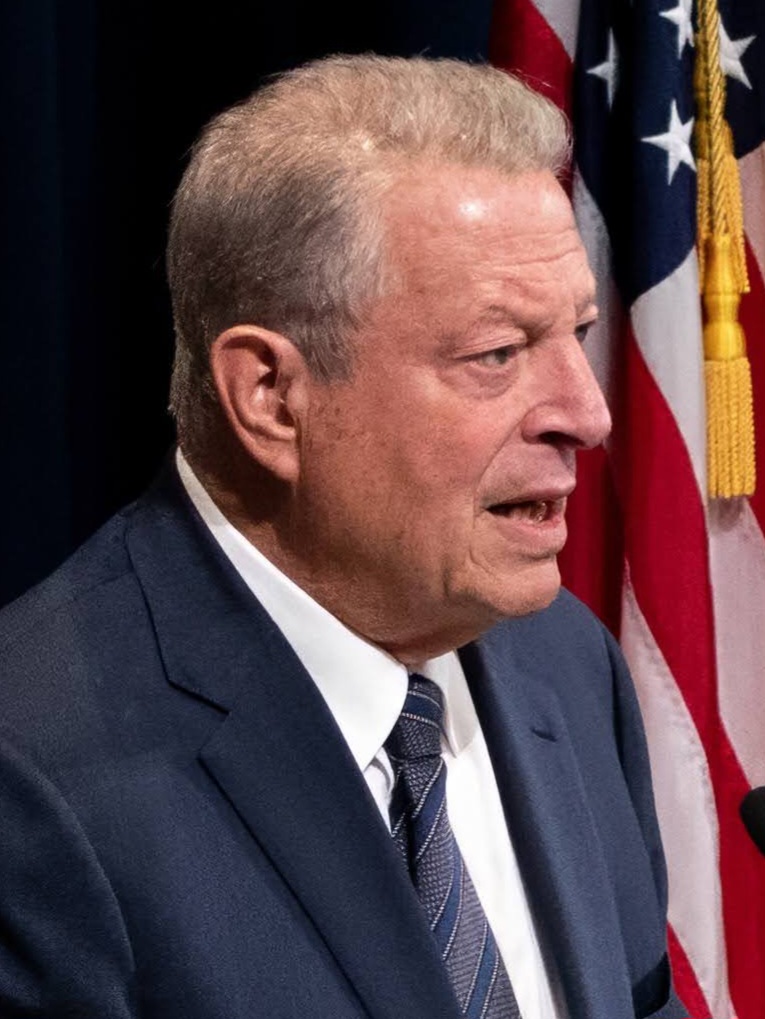al gore — editorial portrait
